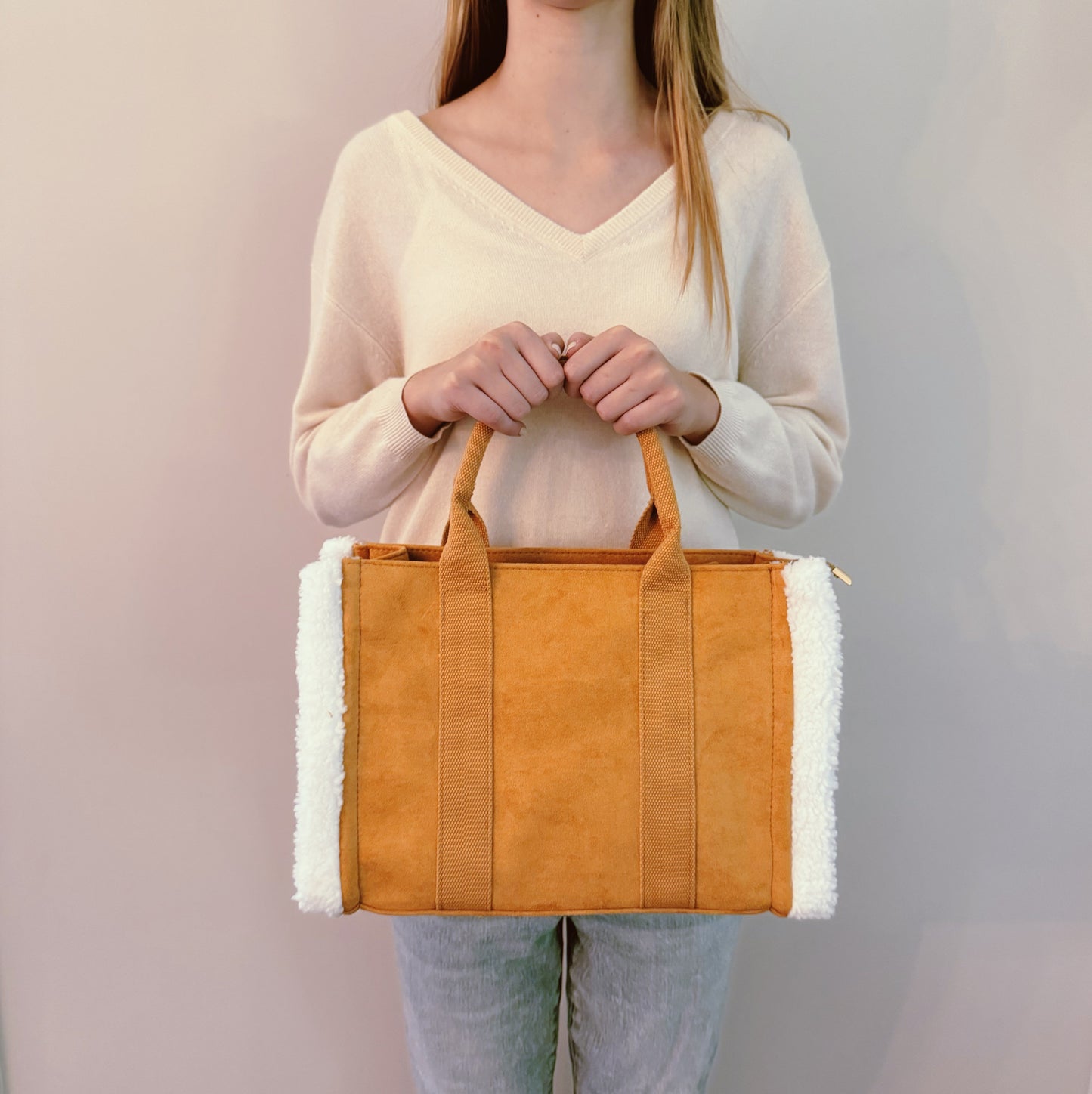 The Tote Crossbody Bag with Handles